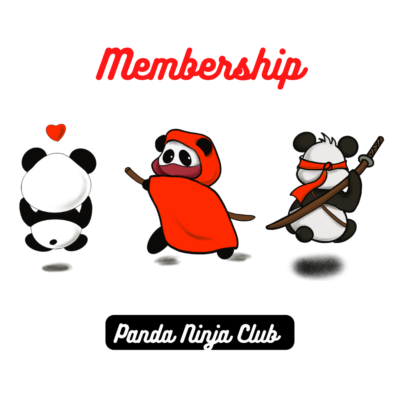 Panda Ninja Ink Art Club